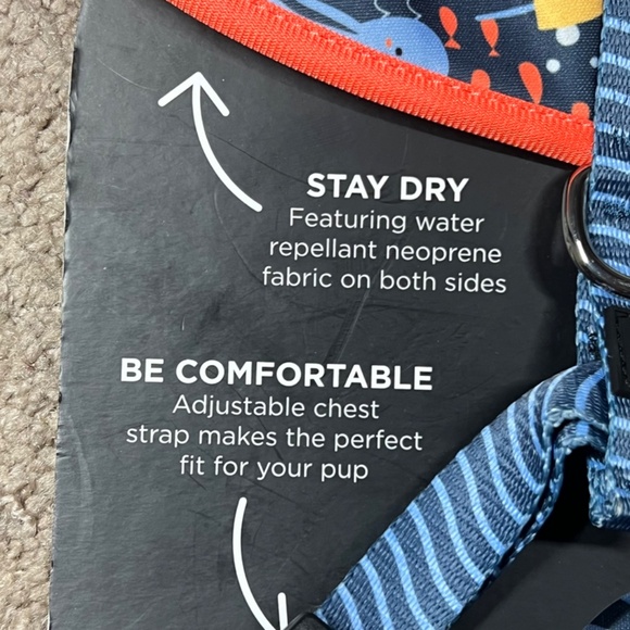 Lucy & Co. Reversible Dog Harness XL Bright Colorful Graphic Print Design - Picture 6 of 8